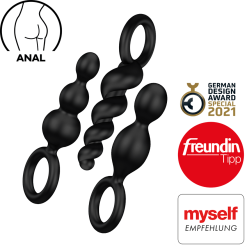 Satisfyer Booty Call Aus Silikon, 13,5 - 14 Cm, 3 Teile