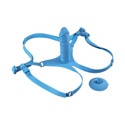 Adam & Eve Silicone Strap-On System, 17,5 Cm