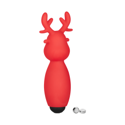 EIS Süßes Rentier-Bullet Aus Silikon, 9 Cm