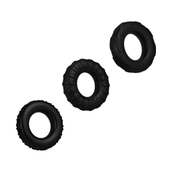 EIS Penisring-Set Aus Silikon, 3 Teile, 2 - 5 Cm