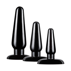 Blush Novelties Basic Plug Kit, 3 Teile, 10 - 16,5 Cm