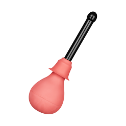 CalExotics Vulcanite Anal Douche, 26 Cm, 3 Teile