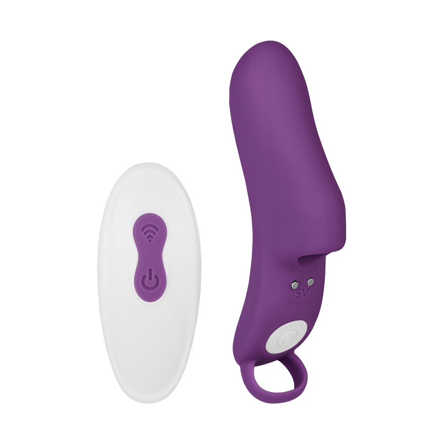 EIS Süßer Fingervibrator Mit Fernbedienung, 12 Cm