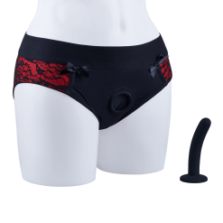 CalExotics Pegging Panty Set, 12,5 Cm