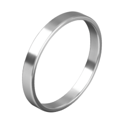 Rimba Schmaler Penisring Aus Edelstahl, 3,5 Cm