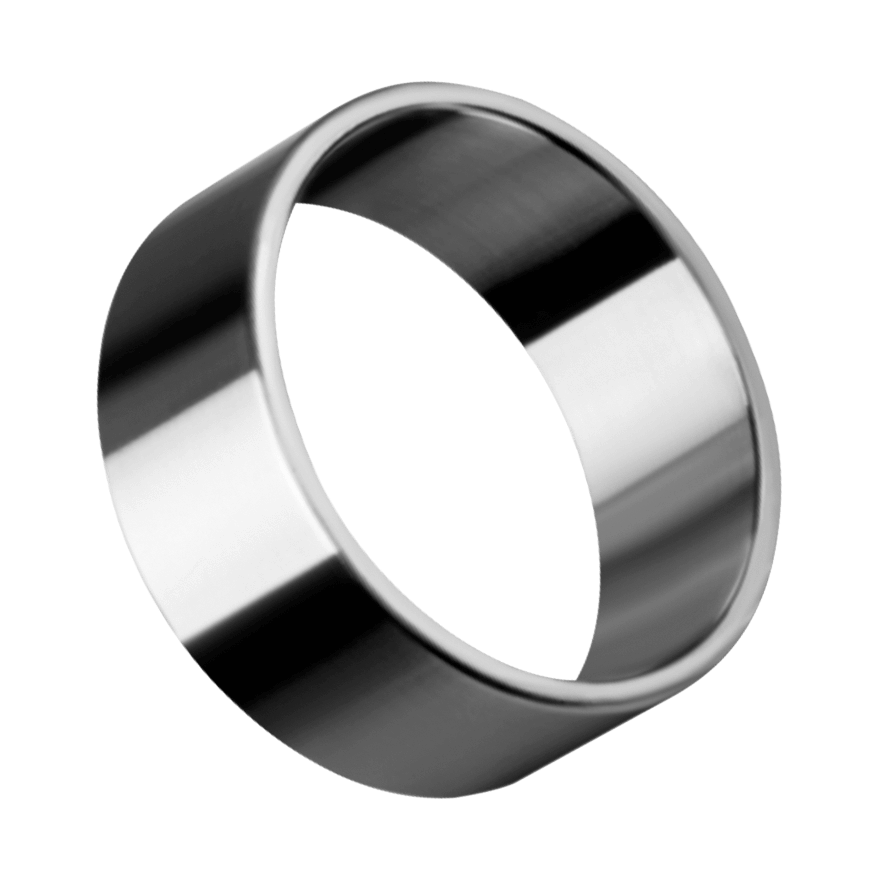 Rimba Sehr Breiter Edelstahl-Penisring, 3,5 Cm