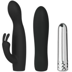 Sinful Double Trouble Wiederaufladbarer Rabbit Und Massagestab Kugelvibrator-Set