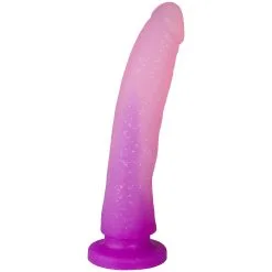 Baseks Gradient Glitter Medium Dildo 20 Cm Mit Saugnapf