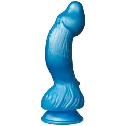 Baseks Fantasy Monster Blue Dragon Dildo Mit Saugnapf 22,5cm