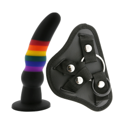 Dream Toys Strap On Solid Dildo, 18 Cm