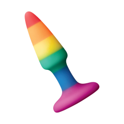Dream Toys Rainbow Anal Plug, 9 Cm