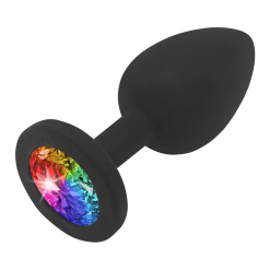 ToyJoy Rainbow Booty Jewel - Small, 7 Cm