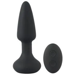 Black Velvets Vibro-Analplug Mit Rotation Und Fernbedienung