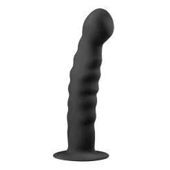 Easytoys Anal Collection Saugnapf-Dildo Aus Silikon - Schwarz