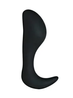 You2Toys Black Velvet Medium: Analplug, Schwarz