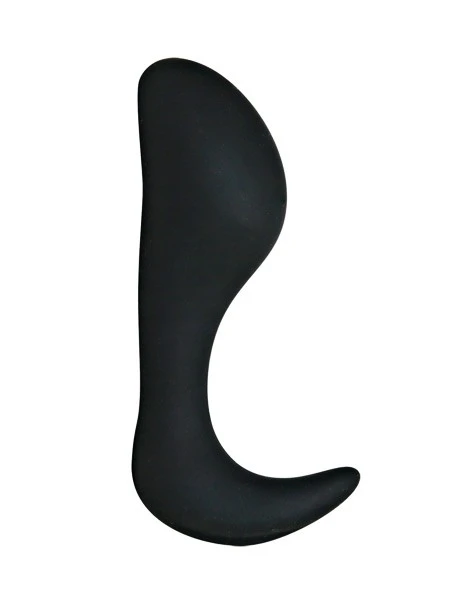 You2Toys Black Velvet Medium: Analplug, Schwarz