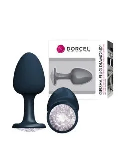 Marc Dorcel Dorcel Geisha Plug Diamond: Analplug, Grau