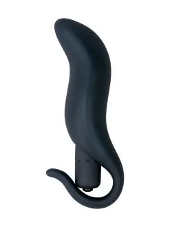 You2Toys Black Velvets + Vibe: Vibro-Analplug, Schwarz