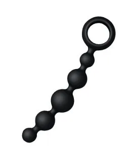 Joydivision Joyballs Anal Wave Short: Analkette, Schwarz