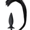 You2Toys Horny Pony: Analplug Mit Schweif, Schwarz