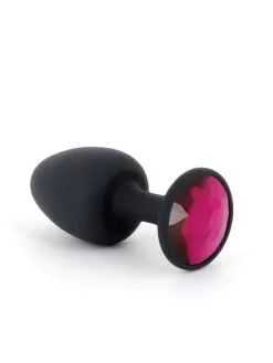 Marc Dorcel Dorcel Geisha Plug Ruby XL: Analplug, Schwarz/magenta