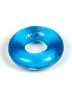 Sport Fucker Chubby Rubber: Penisring, Blau