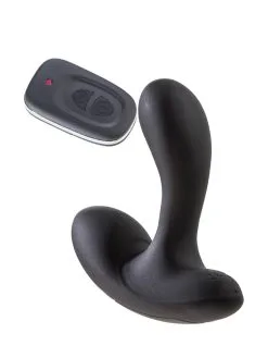 Malesation Anal-Teaser: Vibroplug Mit Fernbedienung, Schwarz