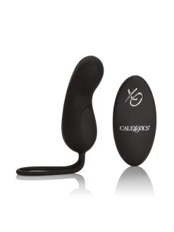 California Exotics Silicone Remote Rechargeable Curve: Vibroei Mit Fernbedienung, Schwarz