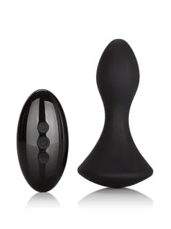California Exotics 10-Function Anal Climaxer: Vibro-Plug Mit Fernbedienung, Schwarz