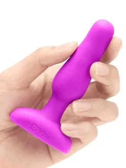 B-Vibe Novice: Vibro-Analplug, Lila