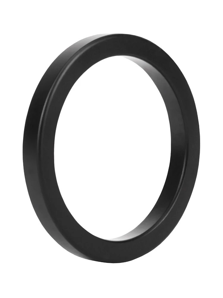 Malesation Metal Ring Black Stamina: Aluminium-Penisring, Schwarz (50mm)