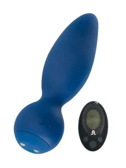Adrien Lastic Little Rocket: Vibro-Analplug Mit Fernbedienung, Blau