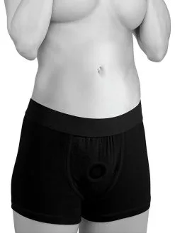 Strap U Mod: Strap-On Pant Mit O-Ring, Schwarz (M/L)