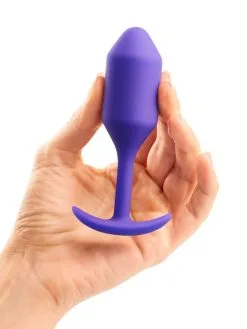 B-Vibe Snug Plug 2: Analplug, Lila