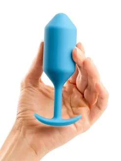 B-Vibe Snug Plug 3: Analplug, Türkis