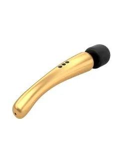 Marc Dorcel Dorcel Mega Wand: Wandvibrator, Gold/schwarz