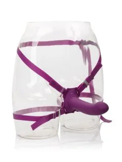California Exotics Me2 Rumble: Strap-On Vibrator, Lila