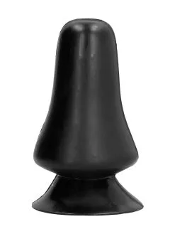 All Black AB39: Buttplug, Schwarz