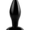Anal Fantasy Medium Silicone Plug: Analplug, Schwarz