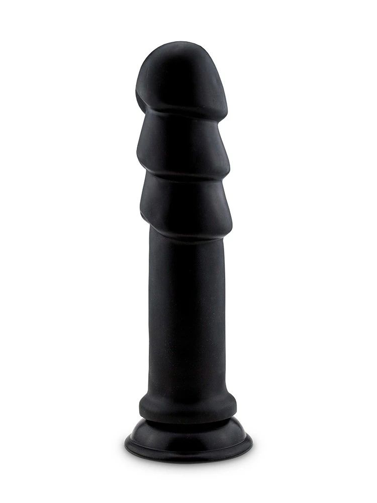 Mr Cock Mr. Cock X-treme Line The Ribbed: Analplug, Schwarz